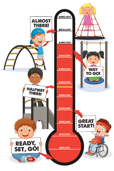 Discovery Playground Fundraising Thermometer